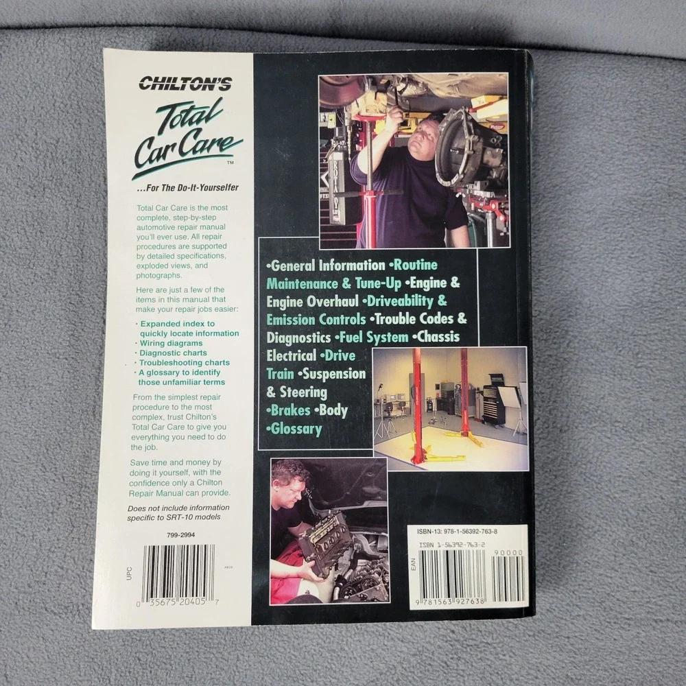 Chilton Dodge Pick-Ups 2002-08 Repair Manual Covers U.S and Canadian‎ Models